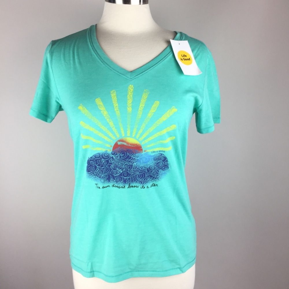 NWT Life Is Good Women’s T Shirt